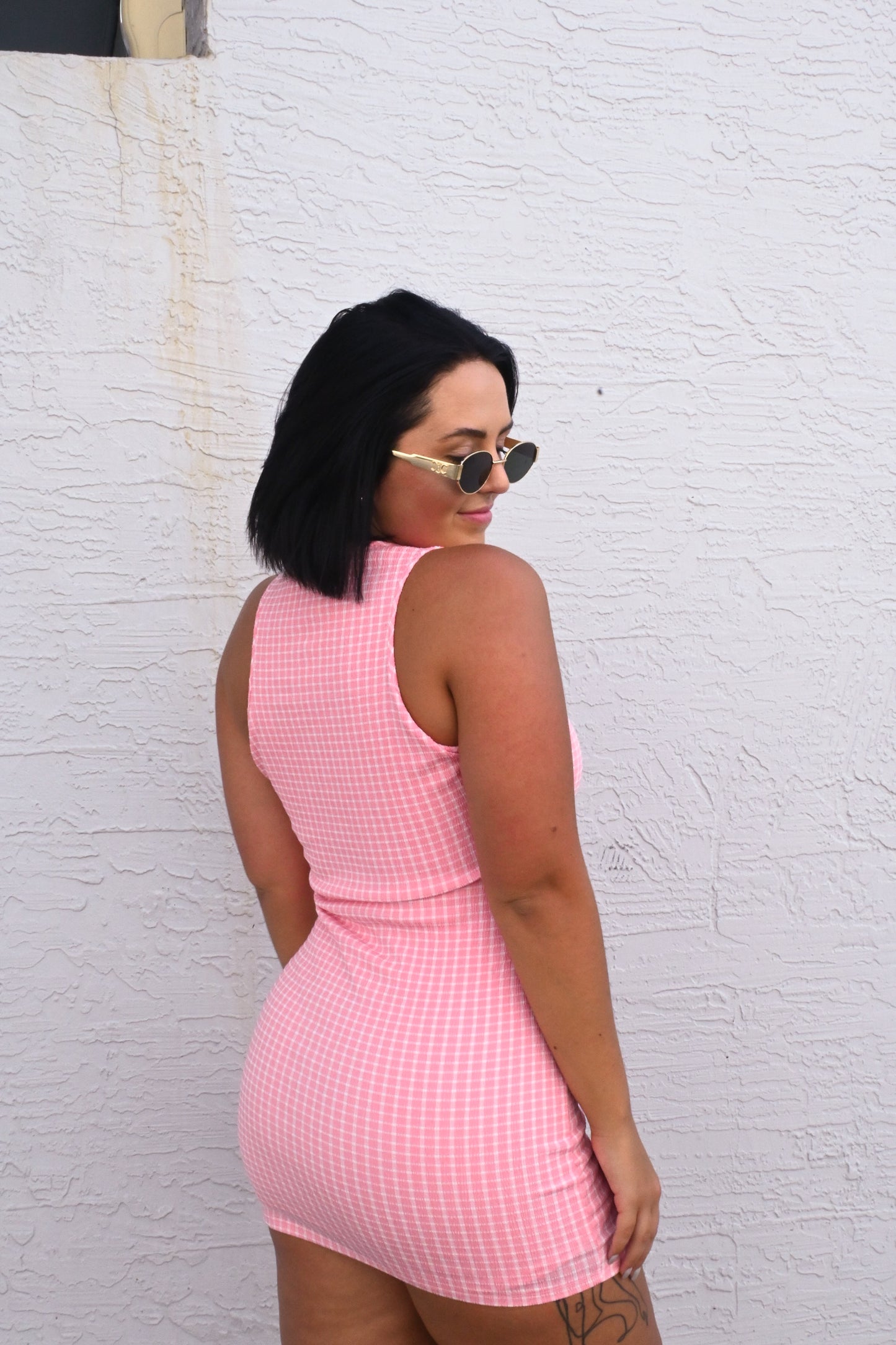 Pretty in Pink Mini Dress